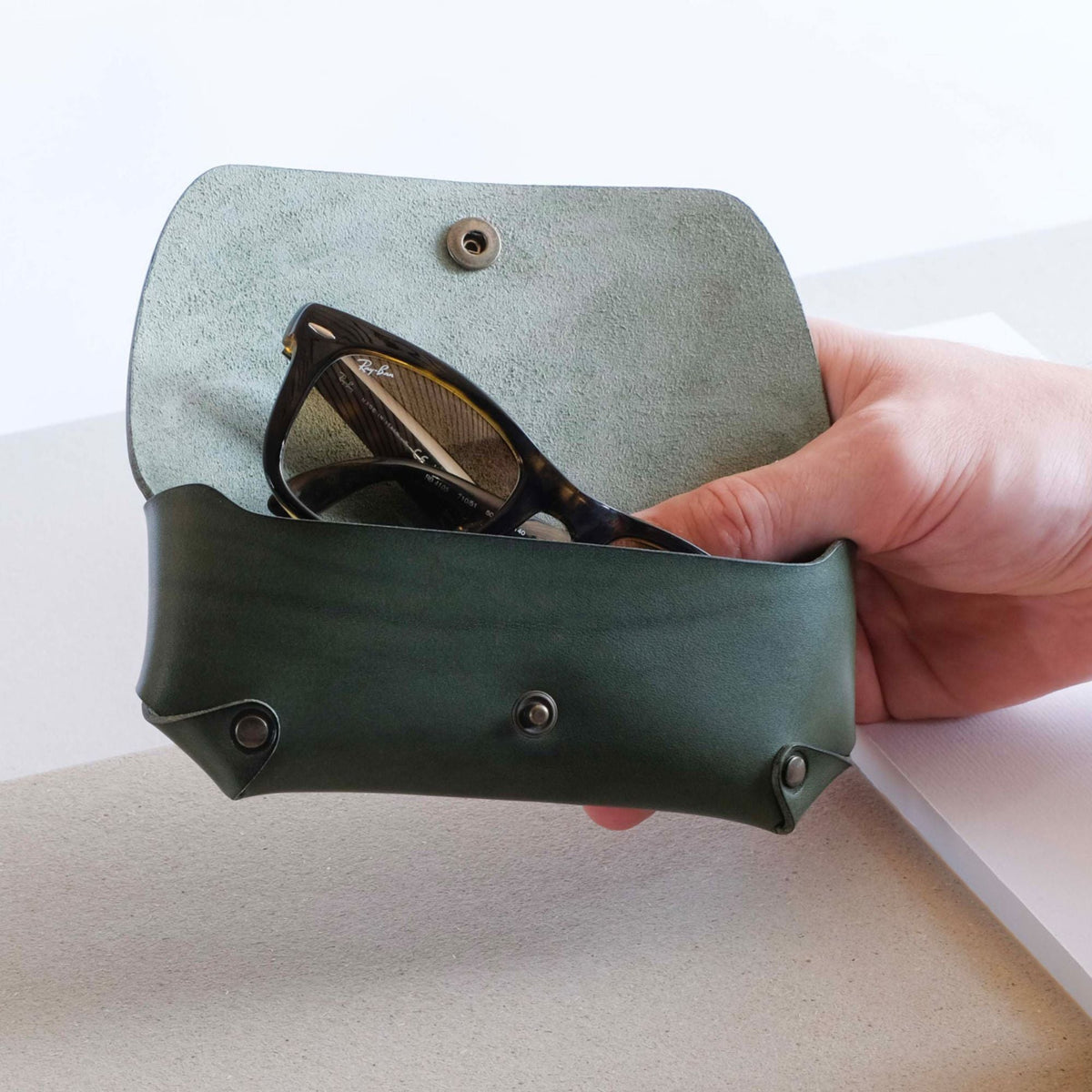 Does a Leather Case Scratch Sunglasses Lenses?